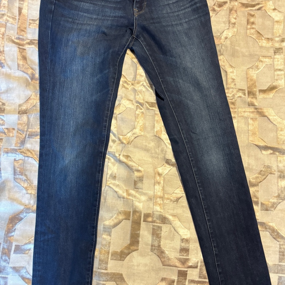 Mavi Gold Low Rise Dark Blue Skinny Jeans 27 x 30 - Picture 7 of 8